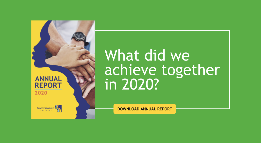 Unstereotype Alliance Annual Report 2020